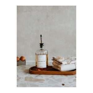 Bouteille En Verre Transparent Vinaigrette 2