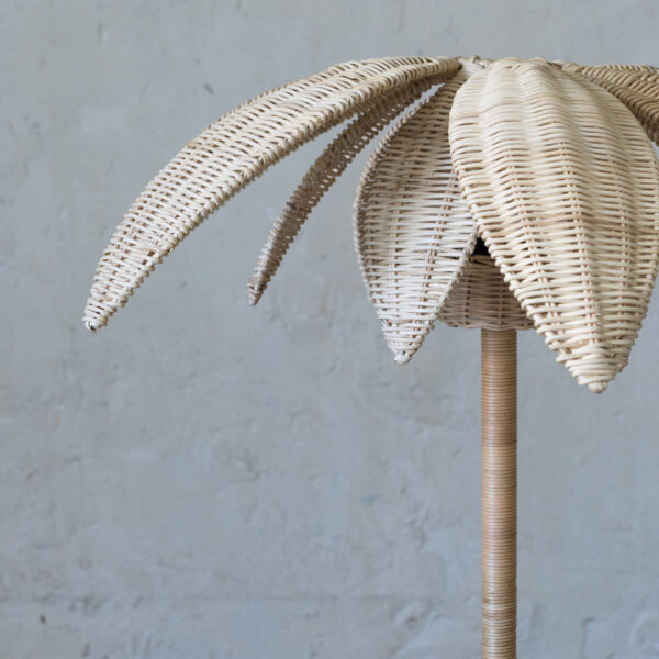 Mahehomeware Rattan Floor Lamp Palm 2